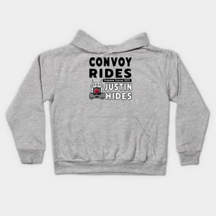 TRUCKERS FOR FREEDOM CONVOY  2022 TO OTTAWA CANADA Kids Hoodie